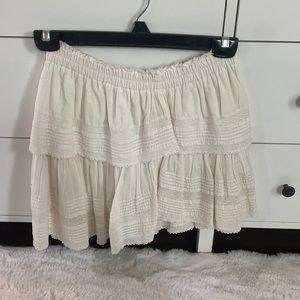 Love Shack Fancy skirt- worn